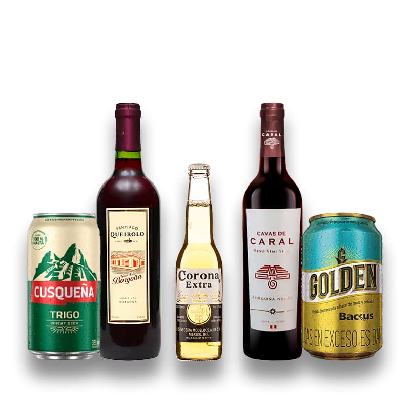 Bebidas con alcohol